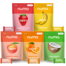 Numa Variety Pack front view for on-the-go chewy snacking.