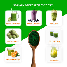 Numami Barley Grass Juice Powder delivers high nutrient concentration in powder form