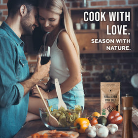 Plastic-free packaging highlights eco-friendly salt storage.