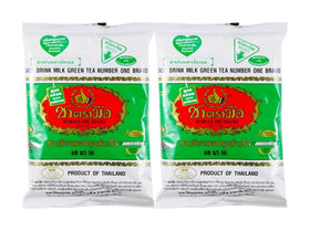 Number One Drink Milk Green Tea refill front pack, convenient 200g packs for everyday refresh