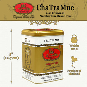 Number One Thai tea at home delivers bold aroma and amber hue