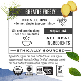 Numi Congest Away tea bags pack for convenient brewing