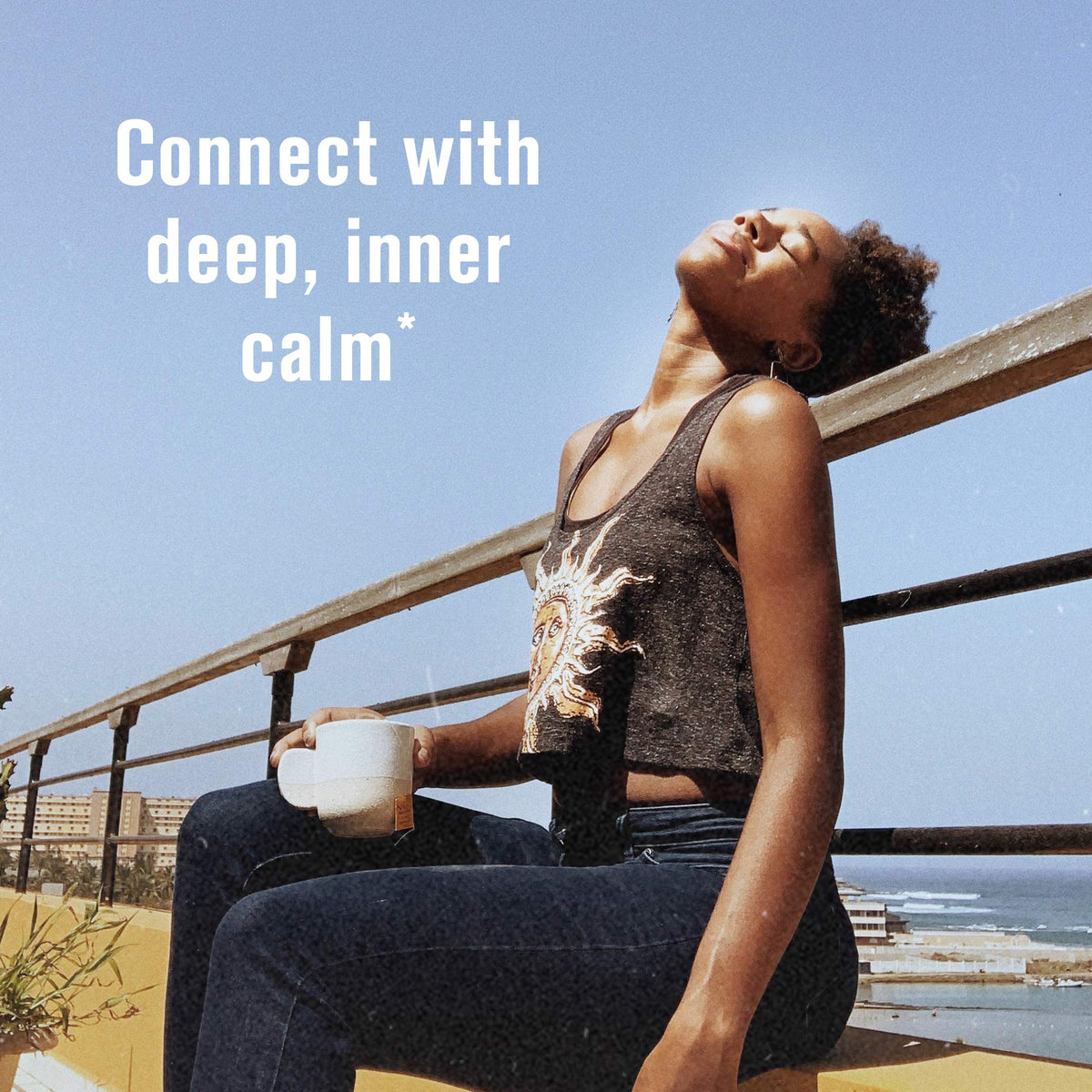 Numi herbal citrus steam invites breath and relaxation.