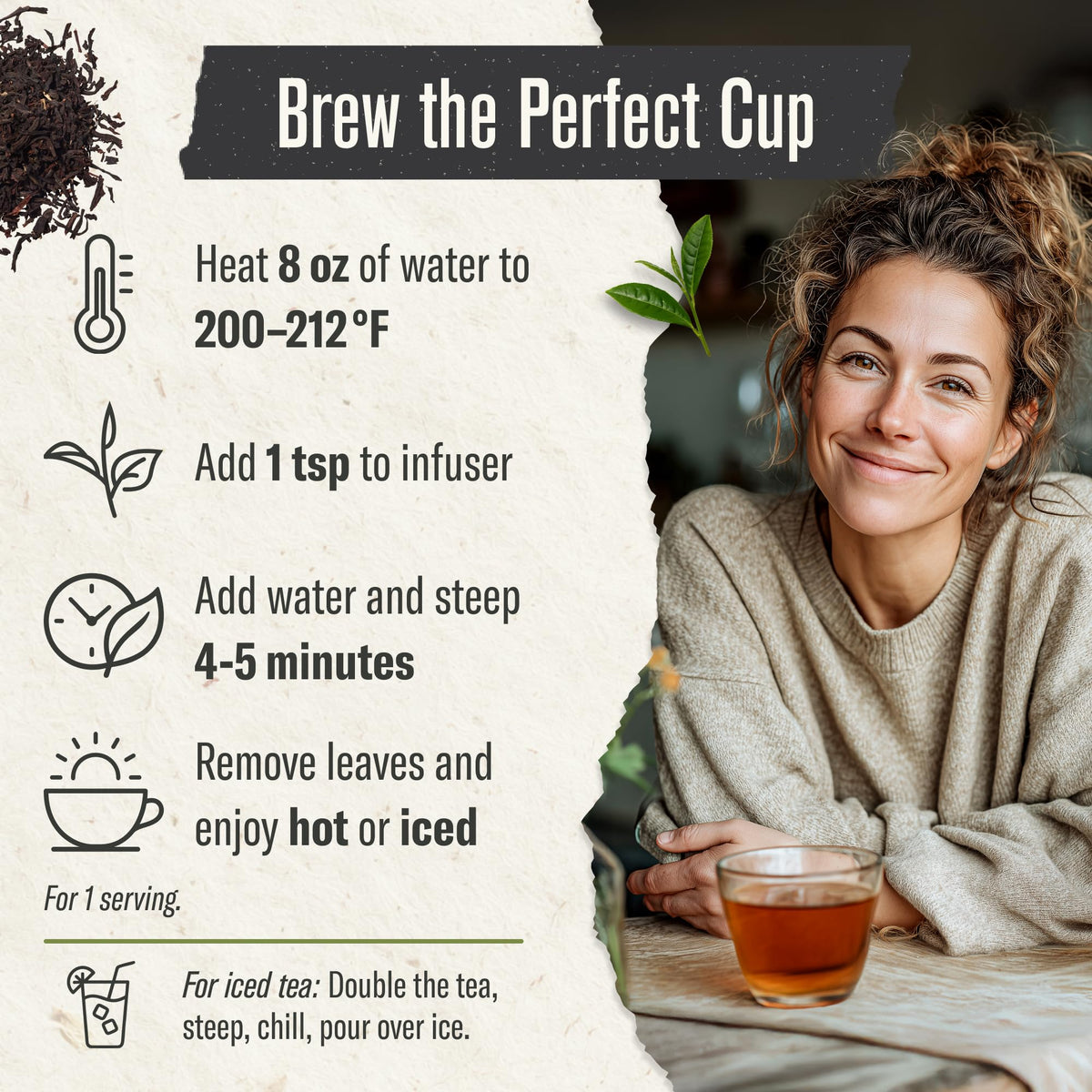 Numi Organic Tea resealable packaging keeps full-leaf quality intact.