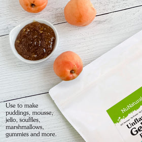 Keto-friendly NuNaturals gelatin powder supports protein-rich meals