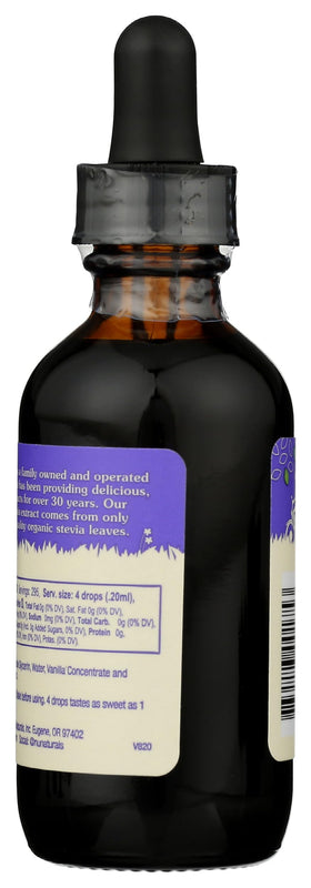Nunaturals liquid stevia ingredients water and extract for clean tasting sweetness