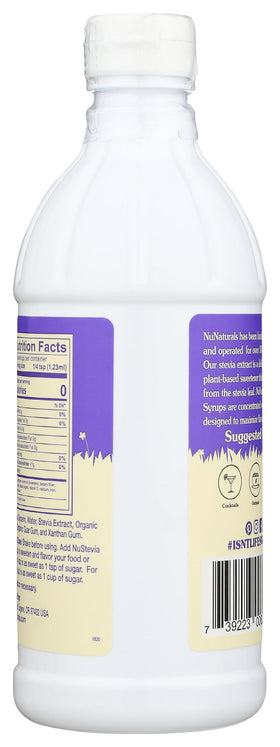 NuNaturals Stevia Simple Syrup pancakes-waffles drizzle for breakfast sweetness sans sugar.