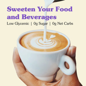 NuNaturals Stevia Syrup kitchen scene showcases a versatile sugar-free sweetener.