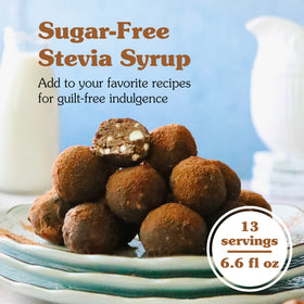 NuNaturals Stevia Syrup pump-dispense for easy drizzle