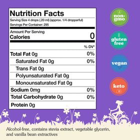 Nunaturals sustainability logo highlighting ethically sourced ingredients