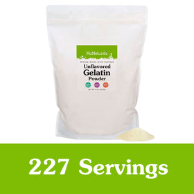 Silky thickened sauce using NuNaturals gelatin powder