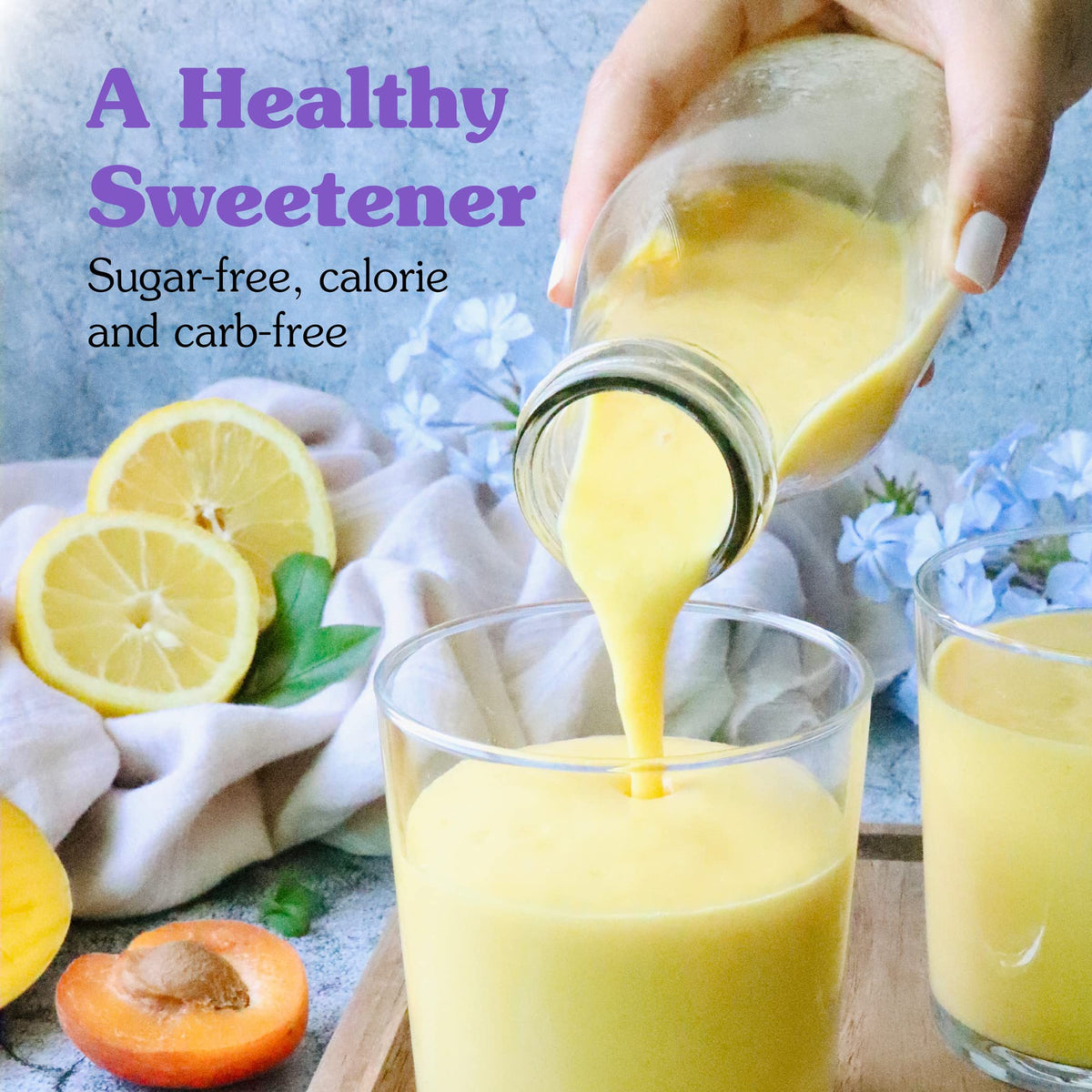 Nunaturals vegan low carb friendly sweetener suitable for keto and sugar-conscious diets
