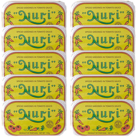 Nuri sardines pasta topping creating a speedy, flavorful dinner.