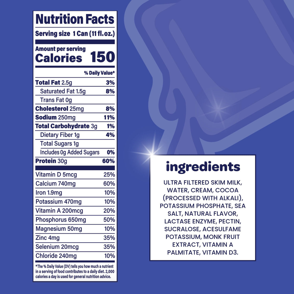 Nurri chocolate protein shake glass, convenient on-the-go nutrition.
