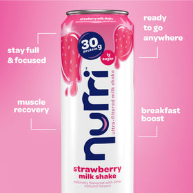 Midwest dairy origin badge on Nurri packaging.