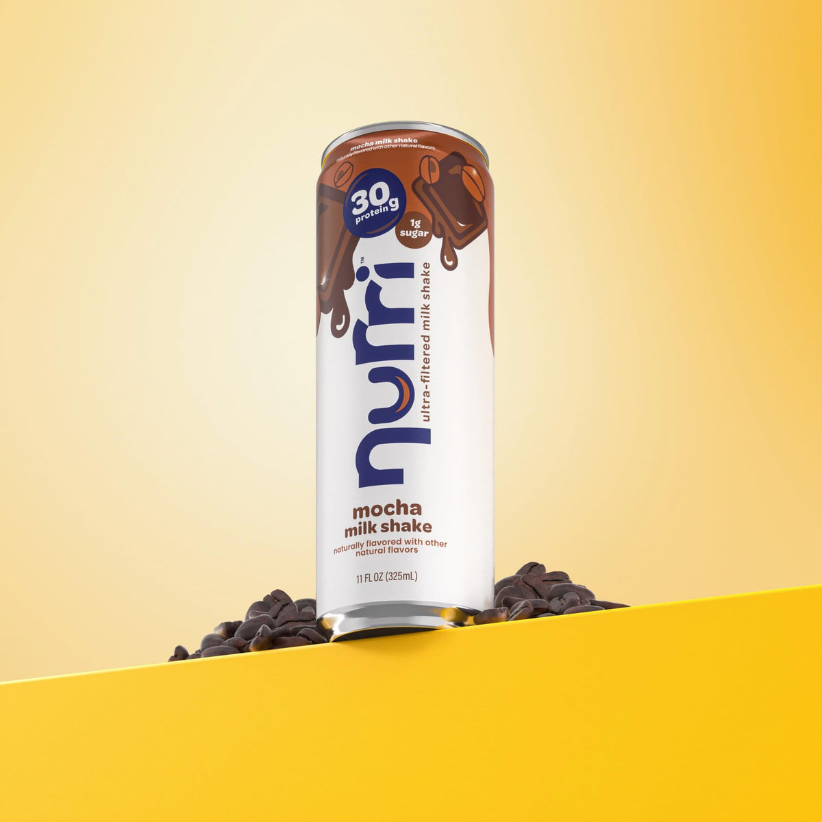 Nurri midwest dairy farm origin image communicates quality sourcing.