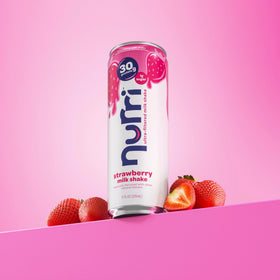 Recyclable aluminum can of Nurri packaging.