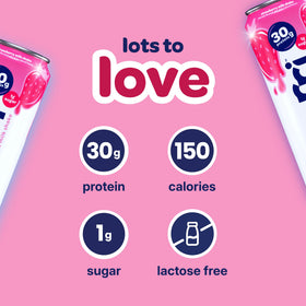 Nurri ultra-filtered milk shake label, high-protein dairy.