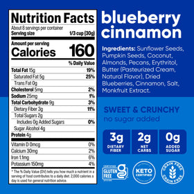 NuTrail granola pack highlighting convenient packaging for portions.