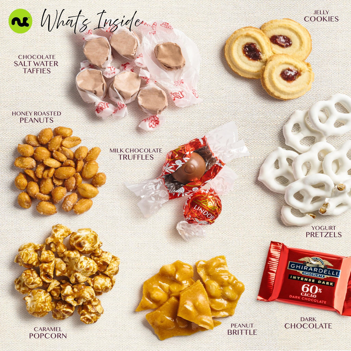 Nut Cravings caramel popcorn close-up with rich color and buttery aroma.