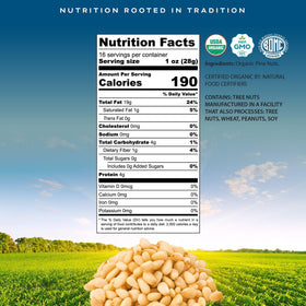 Nut Cravings Crop by Pop 16oz resealable bag keeps nuts fresh longer.