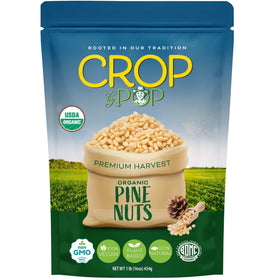 Nut Cravings Crop by Pop pine nuts, raw and unsalted, perfect for pesto.