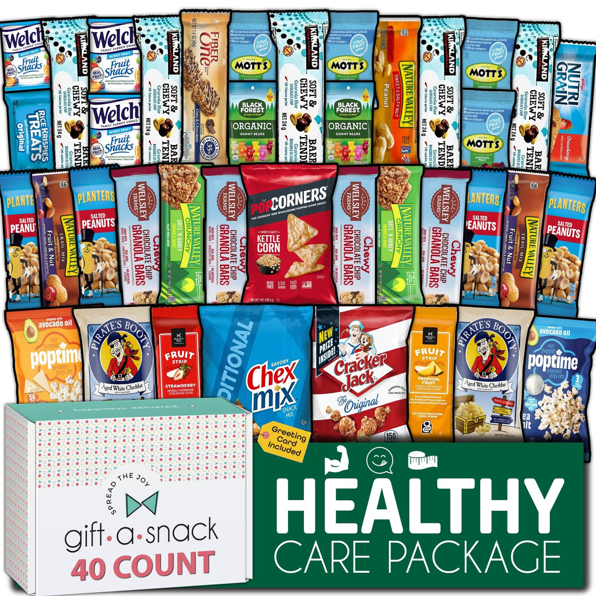 Nut Cravings Gift A Snack box front with premium gift packaging