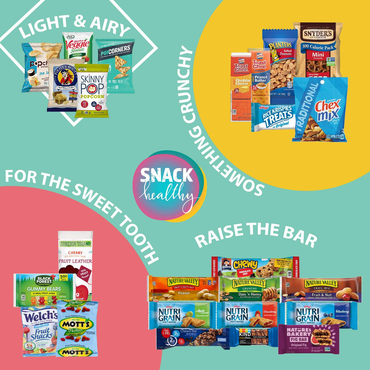 Nut Cravings Gift A Snack box full display suggesting a thoughtful care package
