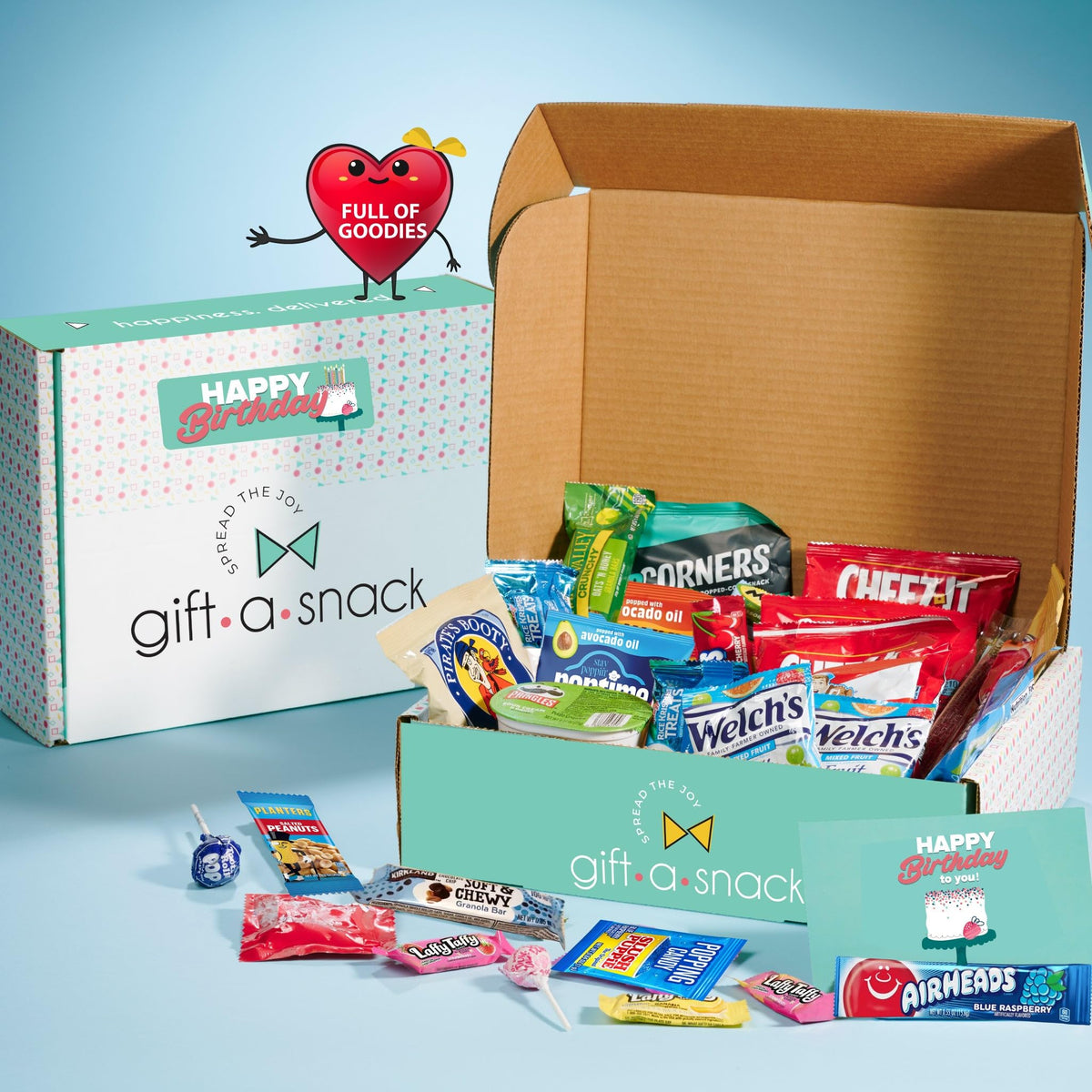 Nut Cravings Gift A Snack box packaging design highlights premium gifting presentation.