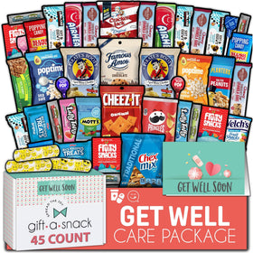Nut Cravings Gift A Snack box variety-pack with assorted treats for get well wishes