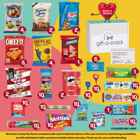 Nut Cravings Gift A Snack with greeting card included for a personal message