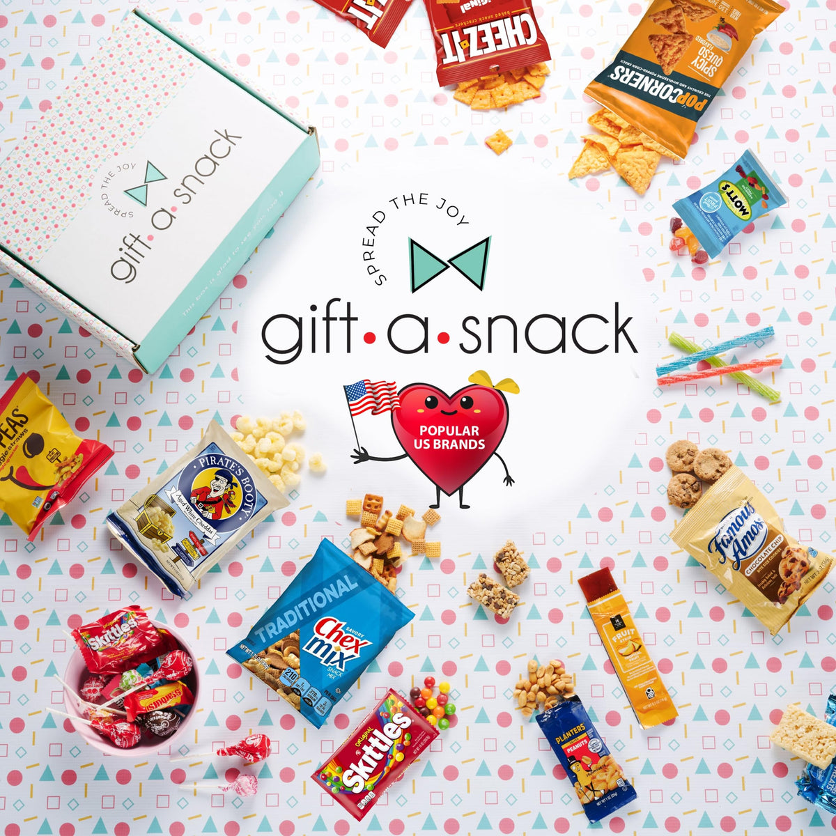 Nut Cravings Gift A Snack greeting card included adds a personal touch to gifting