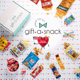 Nut Cravings Gift A Snack greeting card included adds a personal touch to gifting