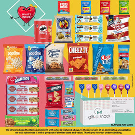 Nut Cravings Gift A Snack greeting card inside ideal for personal notes.