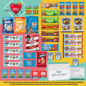 Nut Cravings Gift A Snack greeting card inside the box for a personal touch
