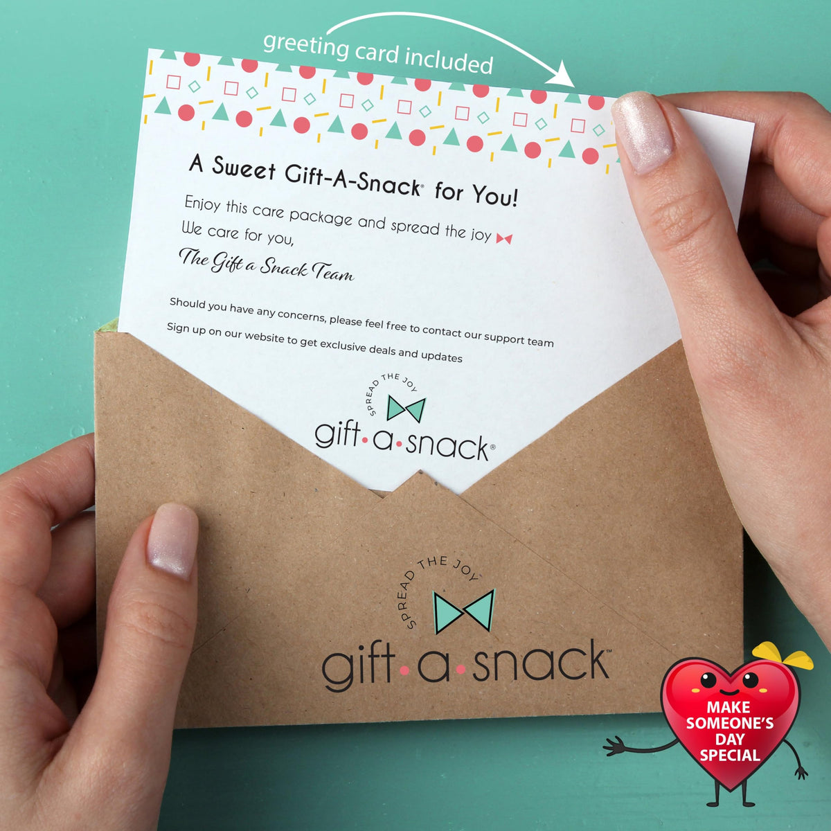 Nut Cravings Gift A Snack premium packaging enhances unboxing experience