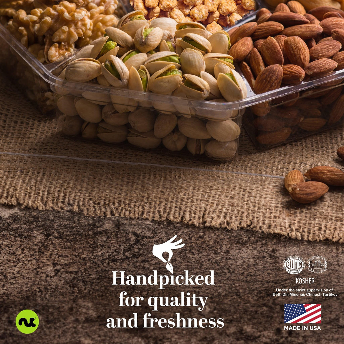 Nut Cravings gift box ready for sharing with loved ones