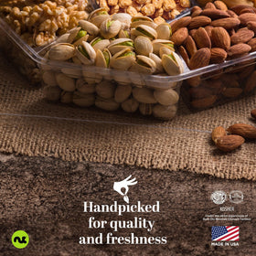 Nut Cravings gift box ready for sharing with loved ones