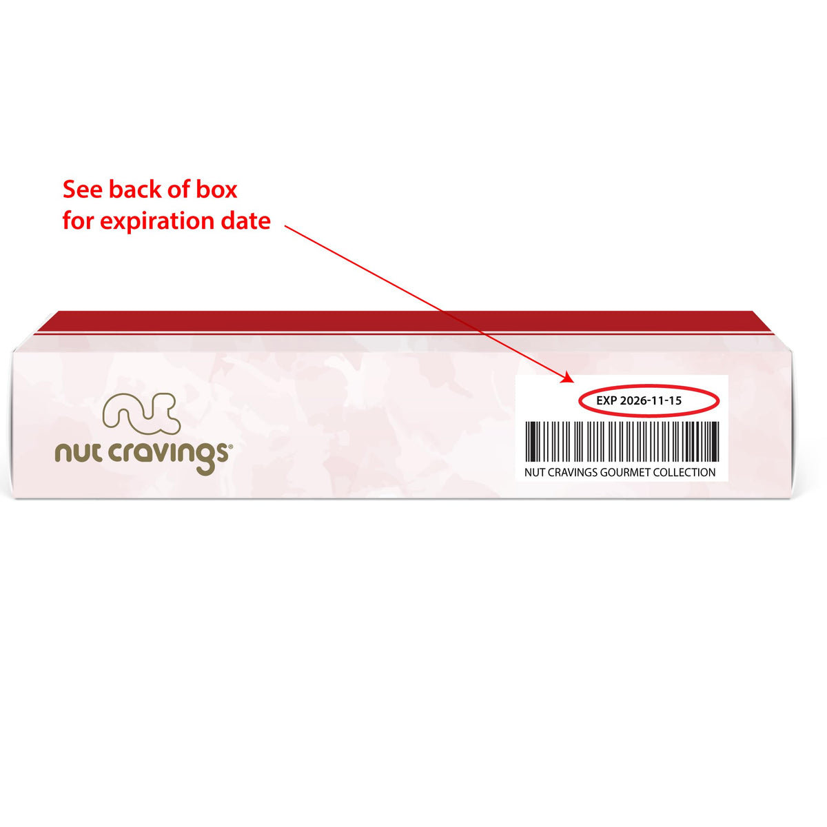 Nut Cravings gift note card complements thoughtful gift presentation