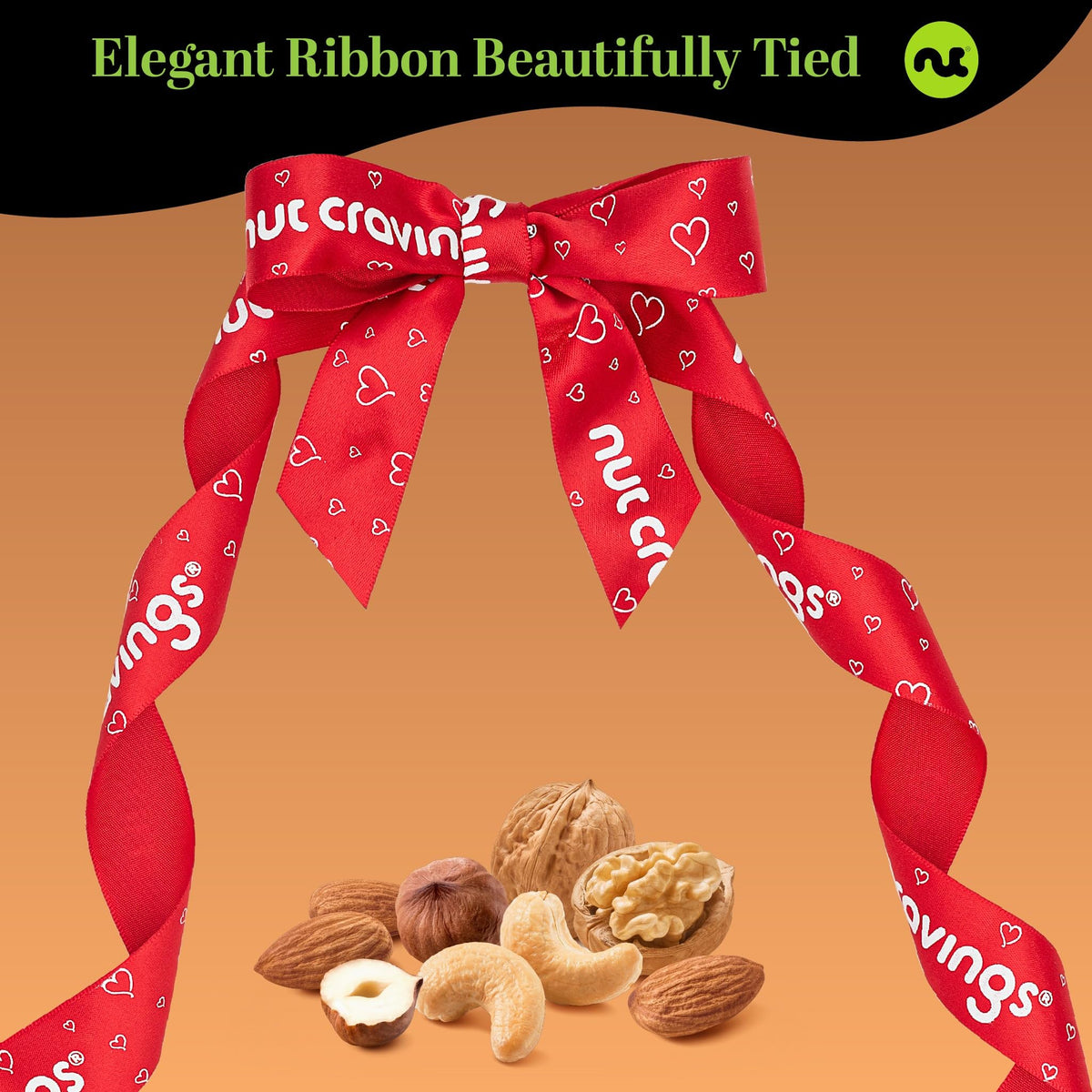 Nut Cravings gift-ready packaging ready to delight recipients