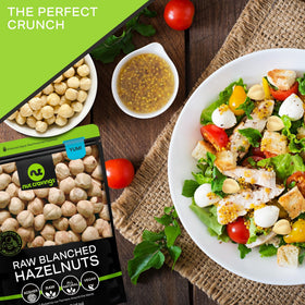 Nut Cravings farm-sourced hazelnuts reflect freshness and quality control.