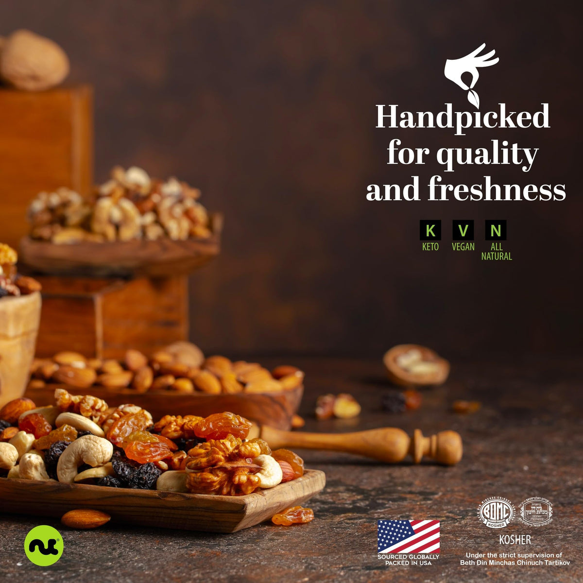 Nut Cravings hazelnuts in trail mixes add crunch and energy.