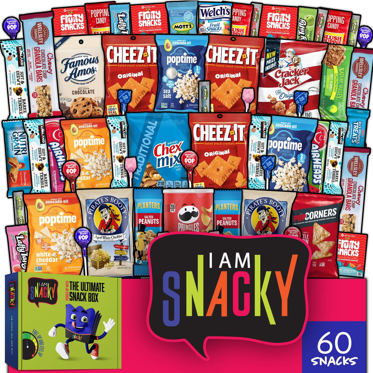 Nut Cravings I AM Snacky Mother's Day box with gift-ready presentation.