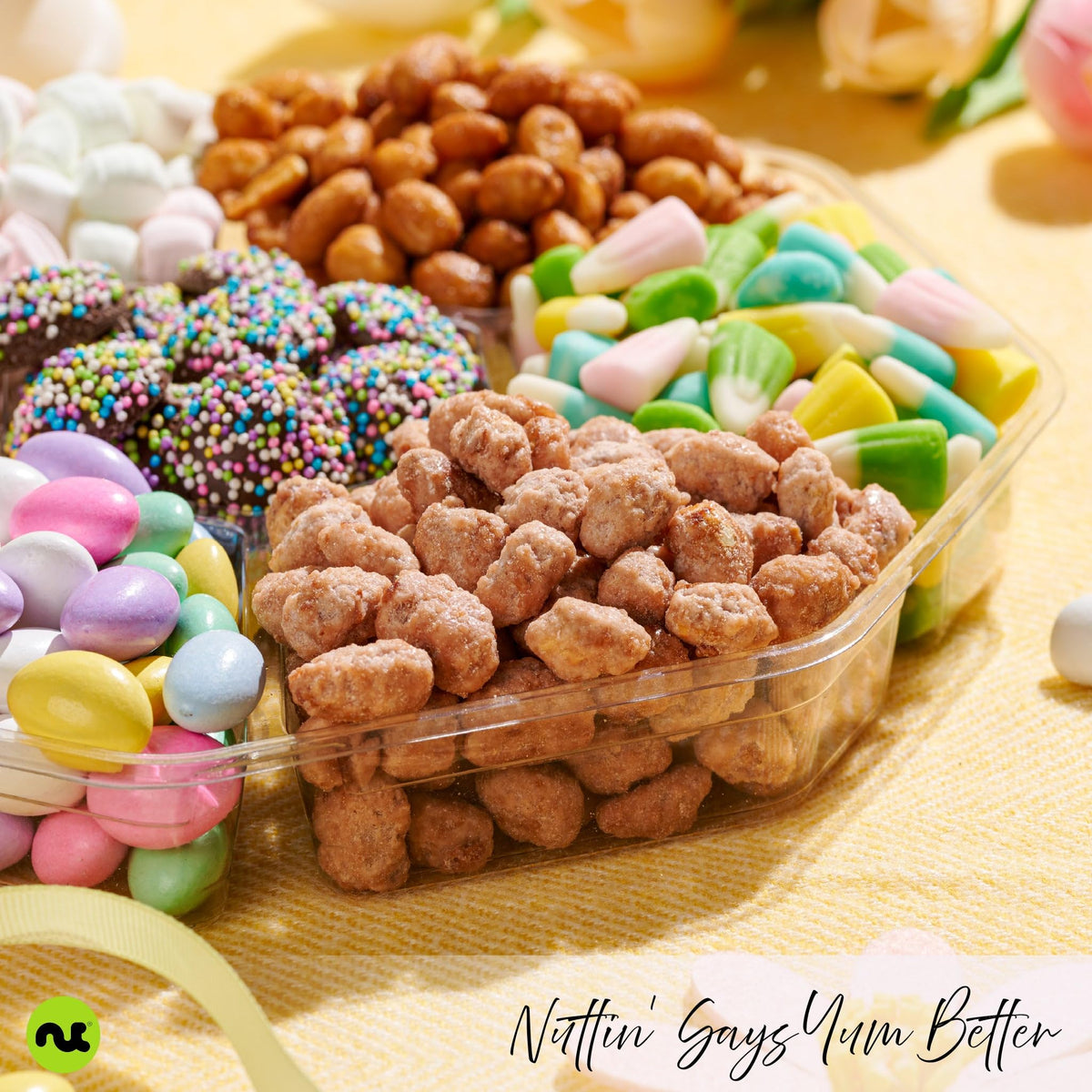 Nut Cravings Jordan almonds selection for elegant party snacking