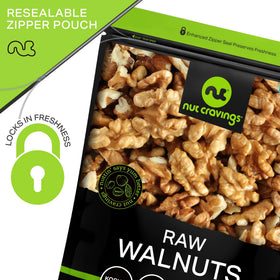 Nut Cravings kosher walnuts versatile for recipes and trail mixes
