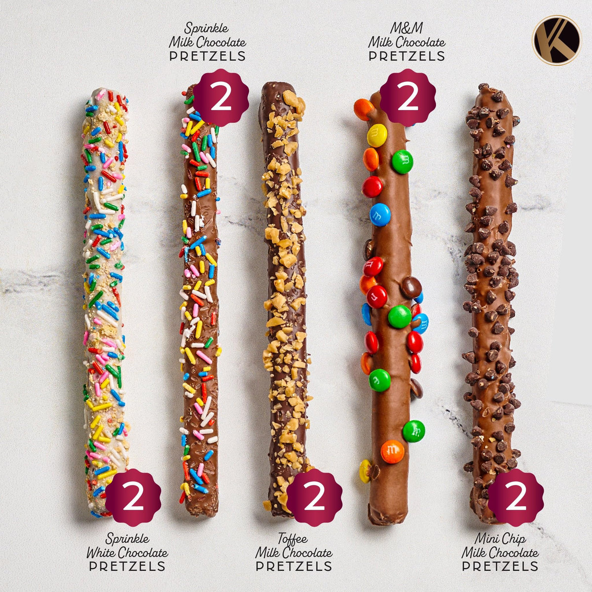 Nut Cravings KREMERY confetti tower gift box presentation for gifting