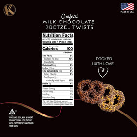 Nut Cravings KREMERY confetti-tower packaging presents a ready-to-gift treat.