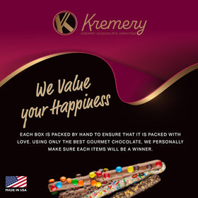Nut Cravings KREMERY kosher-certified pretzels for quality and trust