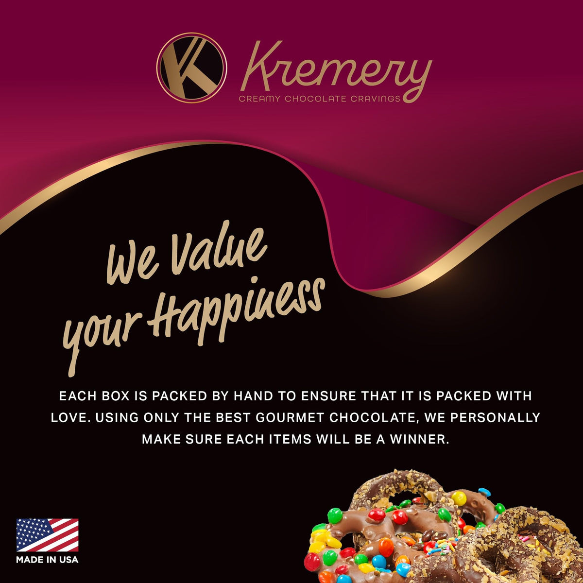 Nut Cravings KREMERY kosher-certified treats ensure quality and compliance.