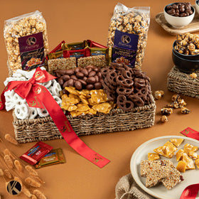Nut Cravings Kremery ribbon detail highlighting ready-to-gift presentation.